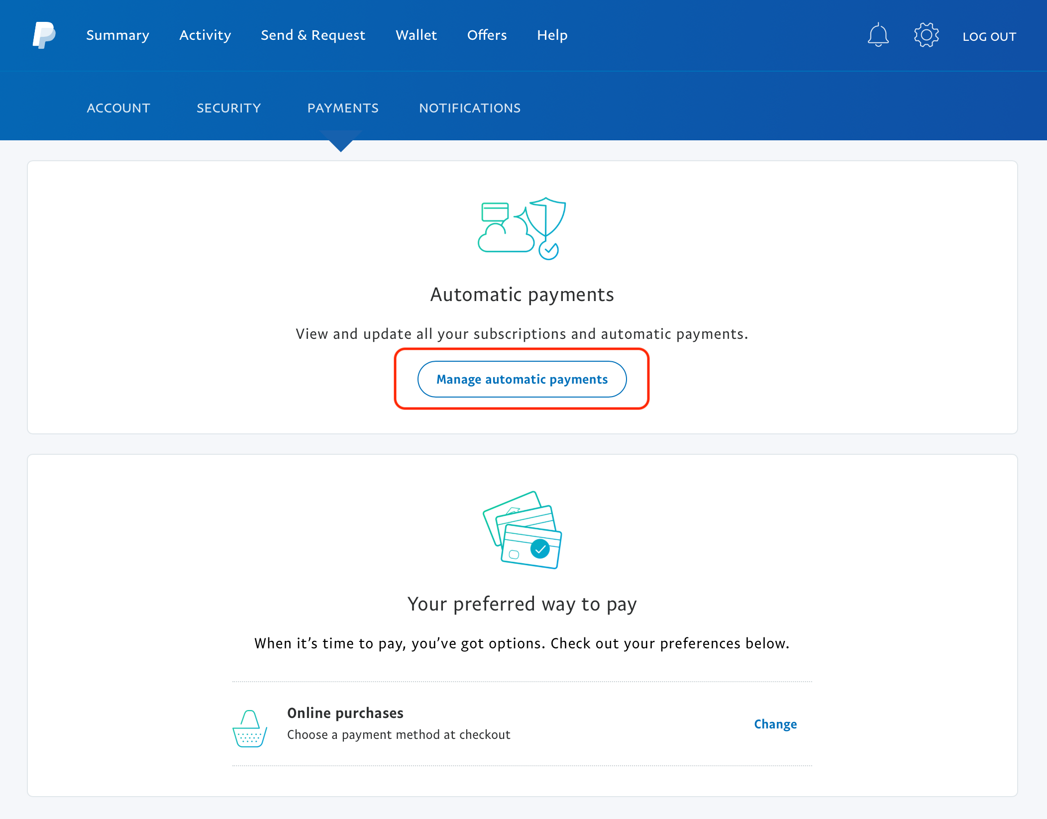 how to update your email on paypal